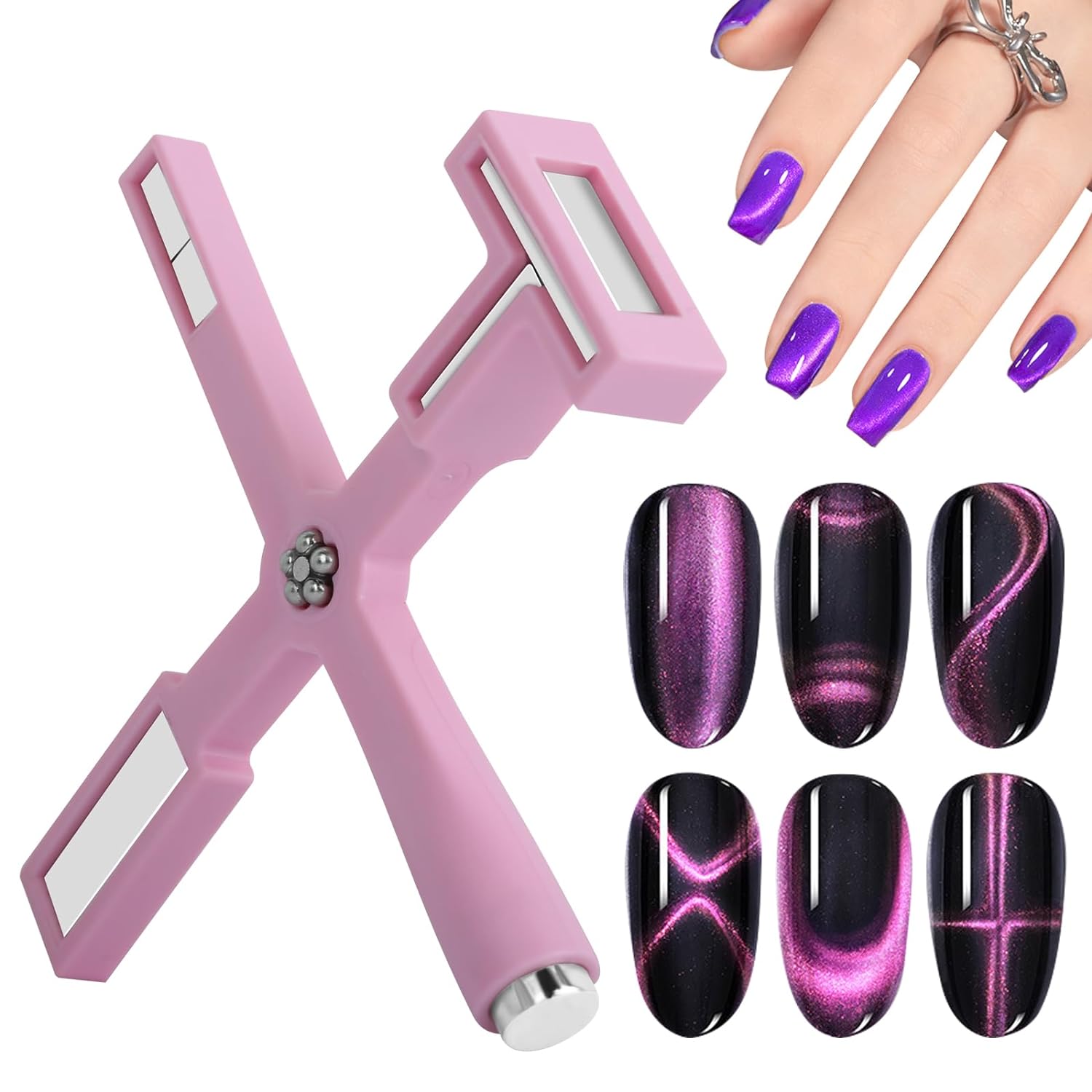 magnetic nail polish tool set