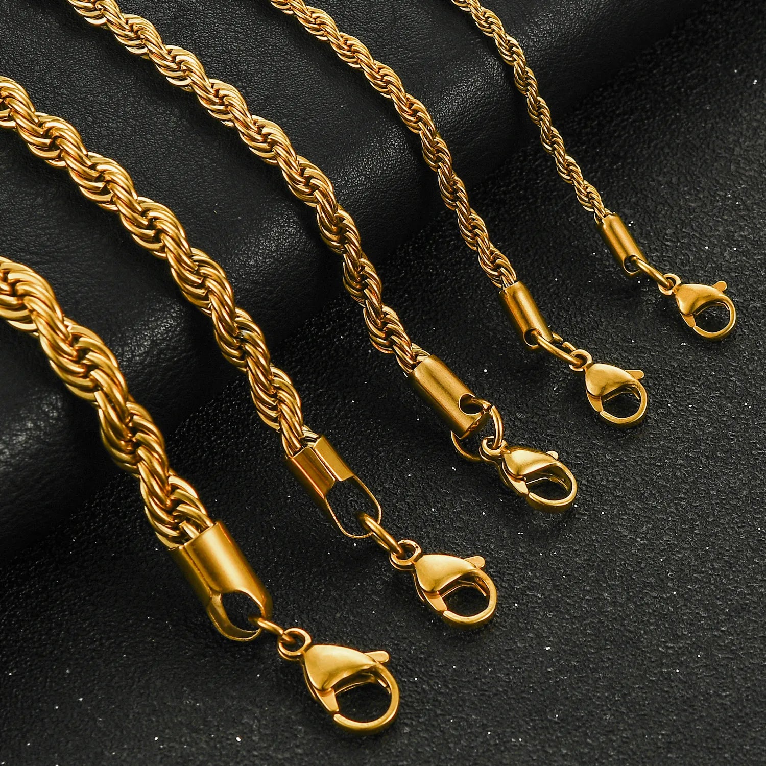 Men Rope Chain Necklace