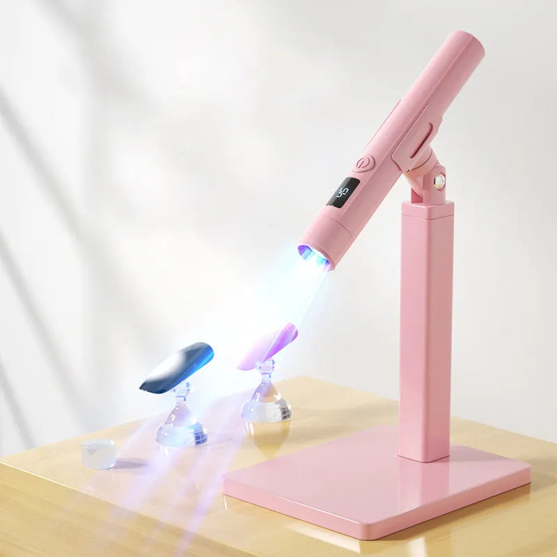 portable rechargeable uv led nail lamp