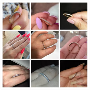 Minimalist Thin Rings for Women