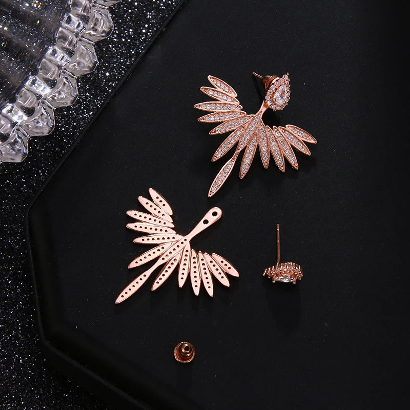 Marquise Flower Earrings