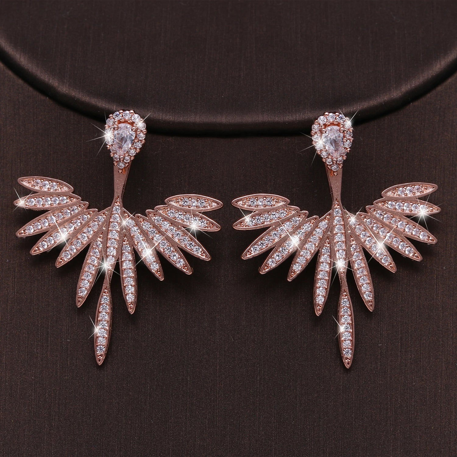 Marquise Flower Earrings