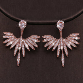 Marquise Flower Earrings