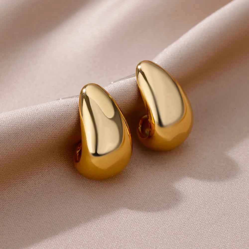 Vintage Chunky Drop Earrings